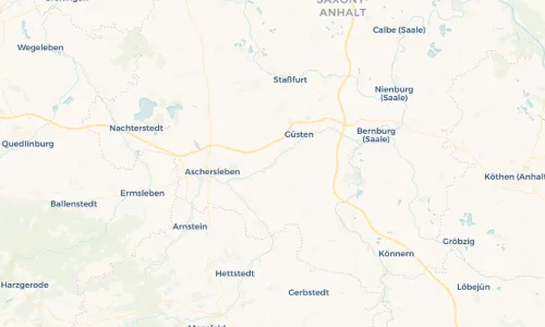 Regenradar Vorschaubild - Aktuelle Niederschläge in Giersleben und Umgebung
