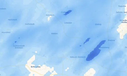 Regenradar Vorschaubild - Aktuelle Niederschläge in Gimritz und Umgebung