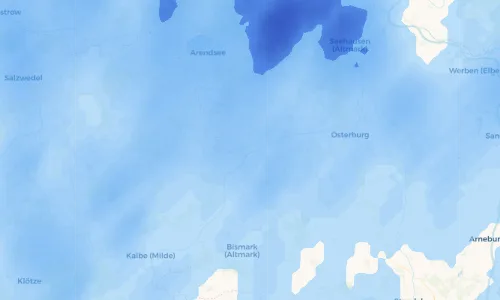 Regenradar Vorschaubild - Aktuelle Niederschläge in Gladigau und Umgebung
