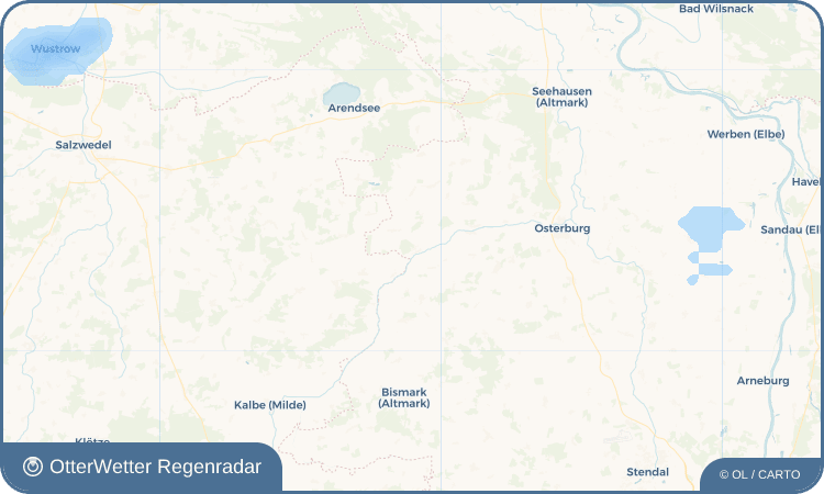 OtterWetter Regenradar-Widget Gladigau