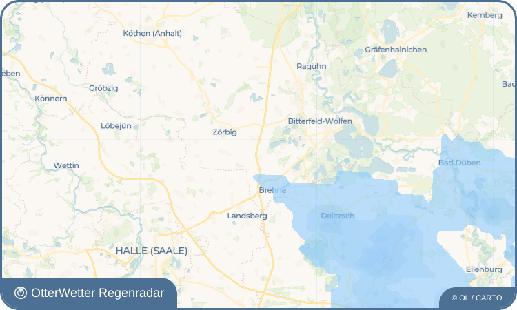 Widget-Vorschau für Glebitzsch Wetter-Widget-Vorschau mit Vorhersagedaten für Glebitzsch