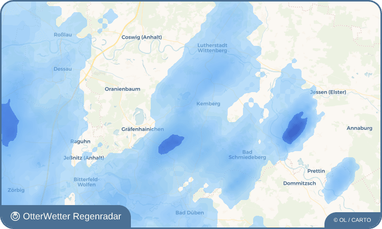 OtterWetter Regenradar-Widget Gniest