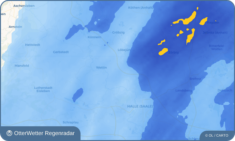 OtterWetter Regenradar-Widget Görbitz