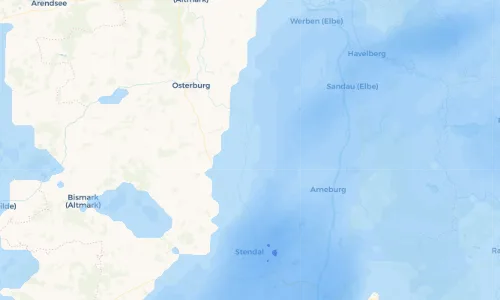 Regenradar Vorschaubild - Aktuelle Niederschläge in Goldbeck und Umgebung