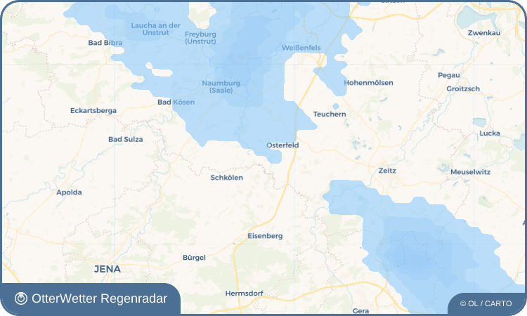 OtterWetter Regenradar-Widget Goldschau