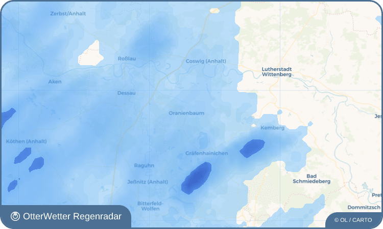 OtterWetter Regenradar-Widget Goltewitz