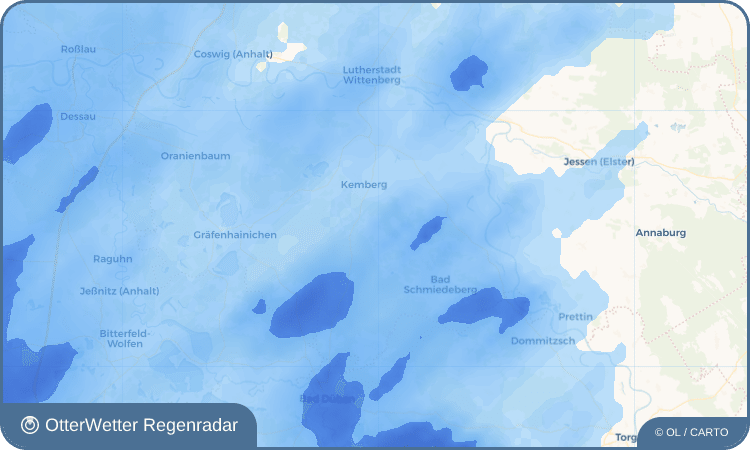 OtterWetter Regenradar-Widget Gommlo