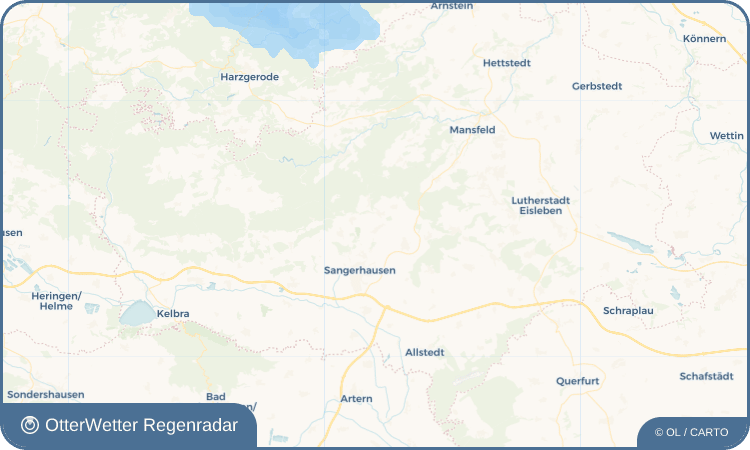 OtterWetter Regenradar-Widget Gonna