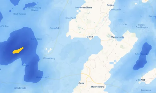 Regenradar Vorschaubild - Aktuelle Niederschläge in Goßra und Umgebung