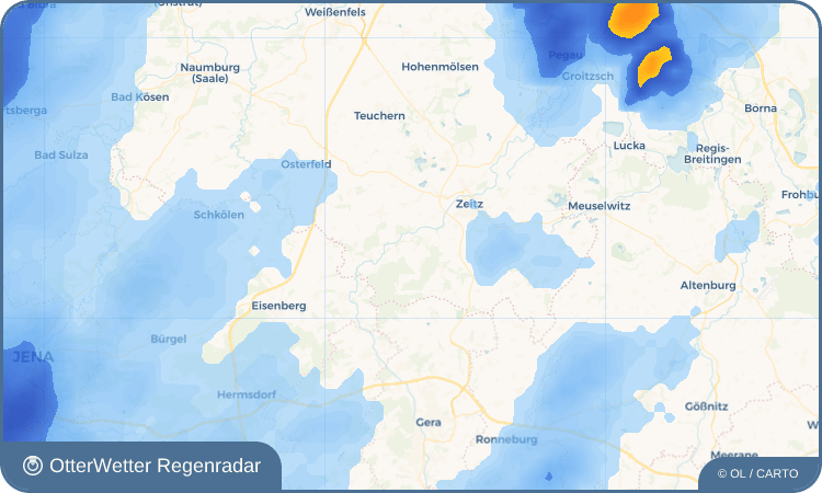 OtterWetter Regenradar-Widget Goßra
