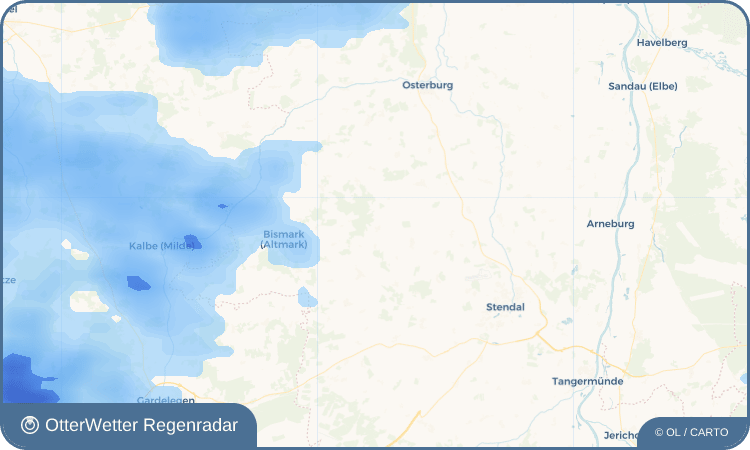 OtterWetter Regenradar-Widget Grassau