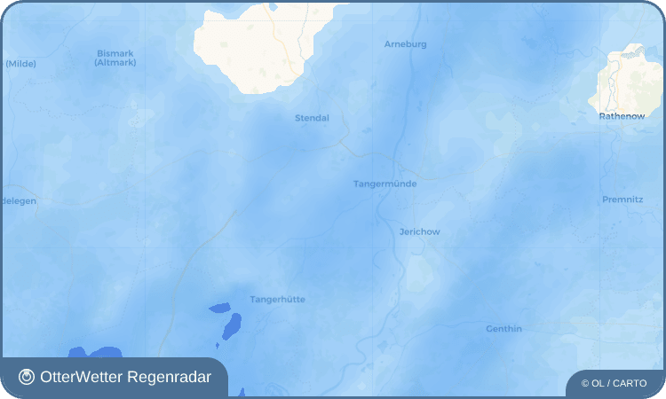 OtterWetter Regenradar-Widget Grobleben