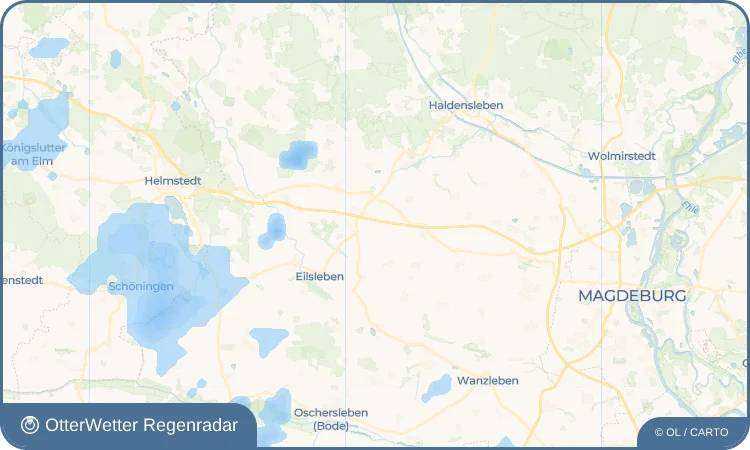 Wetter-Widget-Vorschau mit Vorhersagedaten für Groppendorf