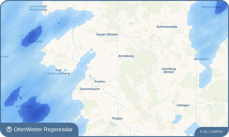 OtterWetter Regenradar-Widget Groß Naundorf