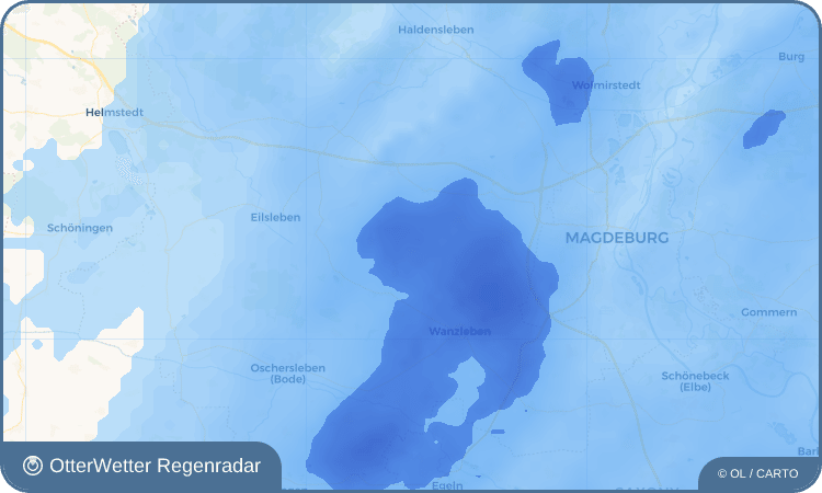 OtterWetter Regenradar-Widget Groß Rodensleben
