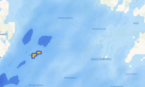 Regenradar Vorschaubild - Aktuelle Niederschläge in Groß Santersleben und Umgebung