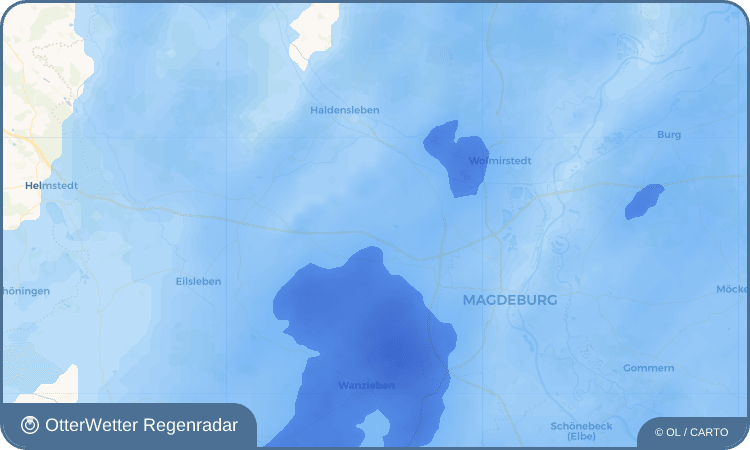 OtterWetter Regenradar-Widget Groß Santersleben