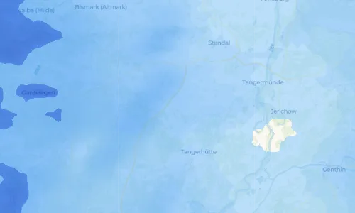 Regenradar Vorschaubild - Aktuelle Niederschläge in Groß Schwarzlosen und Umgebung