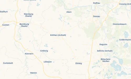 Regenradar Vorschaubild - Aktuelle Niederschläge in Großbadegast und Umgebung