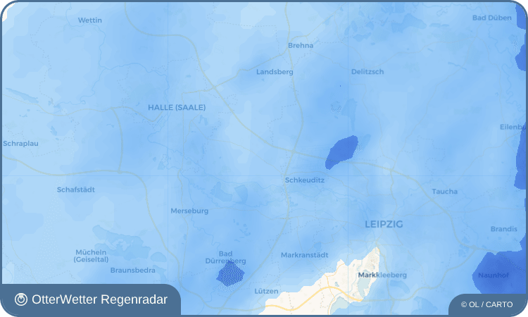 Widget-Vorschau für Großkugel Wetter-Widget-Vorschau mit Vorhersagedaten für Großkugel