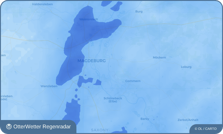 Widget-Vorschau für Gübs Wetter-Widget-Vorschau mit Vorhersagedaten für Gübs