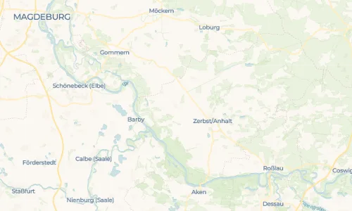 Regenradar Vorschaubild - Aktuelle Niederschläge in Güterglück und Umgebung