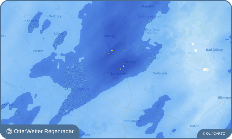Widget-Vorschau für Gütz Wetter-Widget-Vorschau mit Vorhersagedaten für Gütz