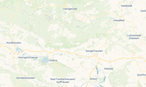 Regenradar Vorschaubild - Aktuelle Niederschläge in Hainrode und Umgebung