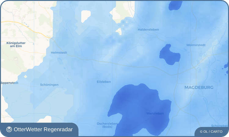 OtterWetter Regenradar-Widget Hakenstedt