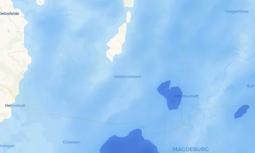 Regenradar Vorschaubild - Aktuelle Niederschläge in Haldensleben und Umgebung
