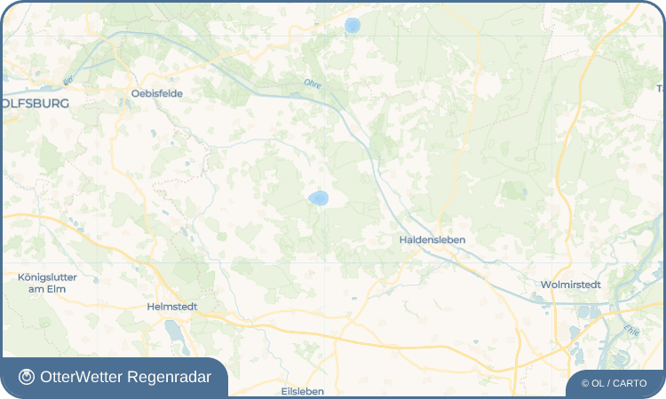 OtterWetter Regenradar-Widget Hasselburg