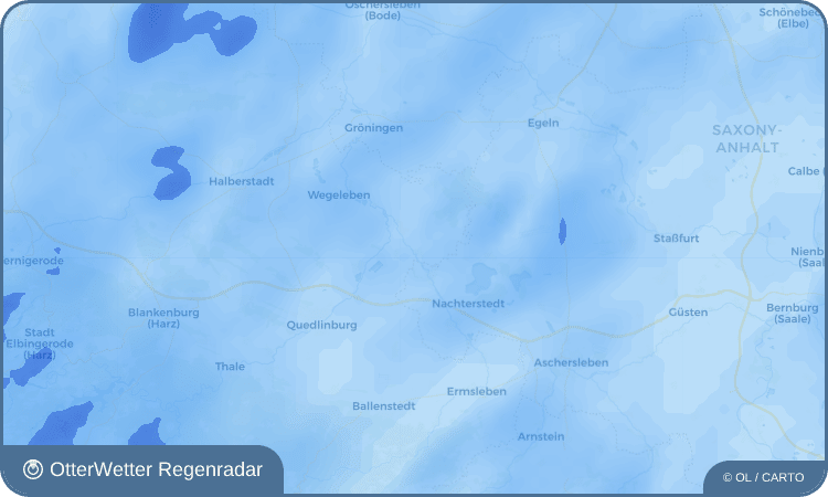 OtterWetter Regenradar-Widget Hausneindorf
