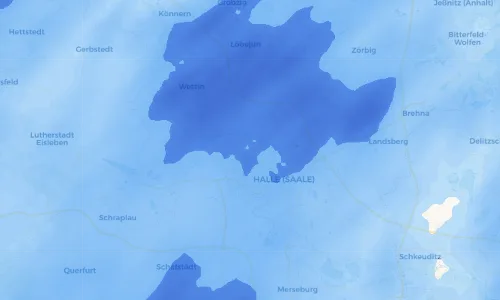 Regenradar Vorschaubild - Aktuelle Niederschläge in Heide-Nord/Blumenau und Umgebung