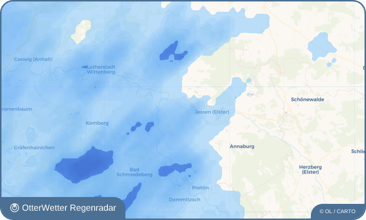 OtterWetter Regenradar-Widget Hemsendorf