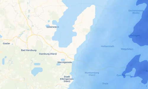 Regenradar Vorschaubild - Aktuelle Niederschläge in Heudeber und Umgebung