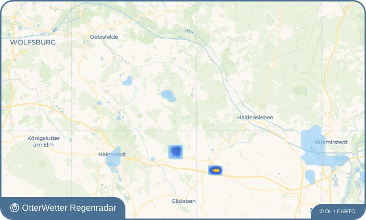 Wetter-Widget-Vorschau mit Vorhersagedaten für Hilgesdorf