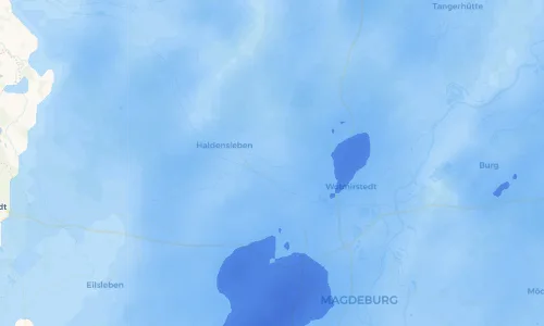 Regenradar Vorschaubild - Aktuelle Niederschläge in Hillersleben und Umgebung