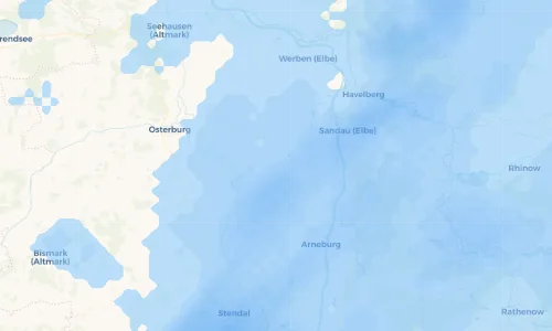 Regenradar Vorschaubild - Aktuelle Niederschläge in Hindenburg und Umgebung