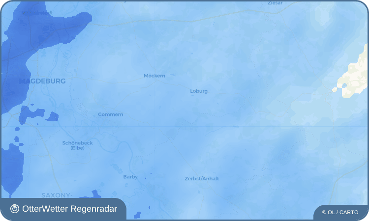 OtterWetter Regenradar-Widget Hobeck