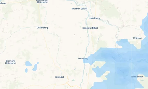 Regenradar Vorschaubild - Aktuelle Niederschläge in Hohenberg-Krusemark und Umgebung