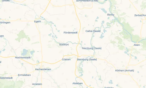 Regenradar Vorschaubild - Aktuelle Niederschläge in Hohenerxleben und Umgebung