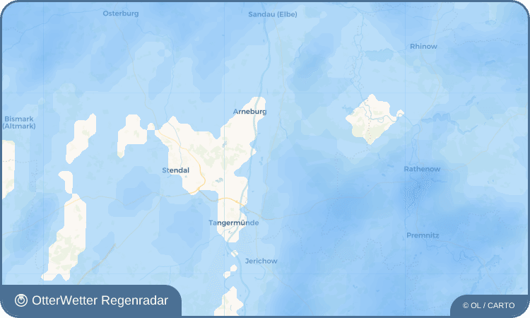 OtterWetter Regenradar-Widget Hohengöhren