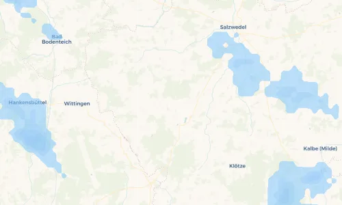 Regenradar Vorschaubild - Aktuelle Niederschläge in Hohengrieben und Umgebung