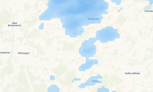 Regenradar-Vorschau: aktuelle Niederschläge in Hohenlangenbeck und Umgebung