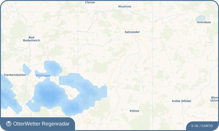 Widget-Vorschau für Hohenlangenbeck Wetter-Widget-Vorschau mit Vorhersagedaten für Hohenlangenbeck