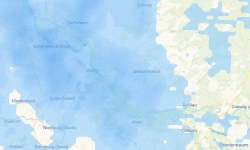 Regenradar Vorschaubild - Aktuelle Niederschläge in Hohenlepte und Umgebung