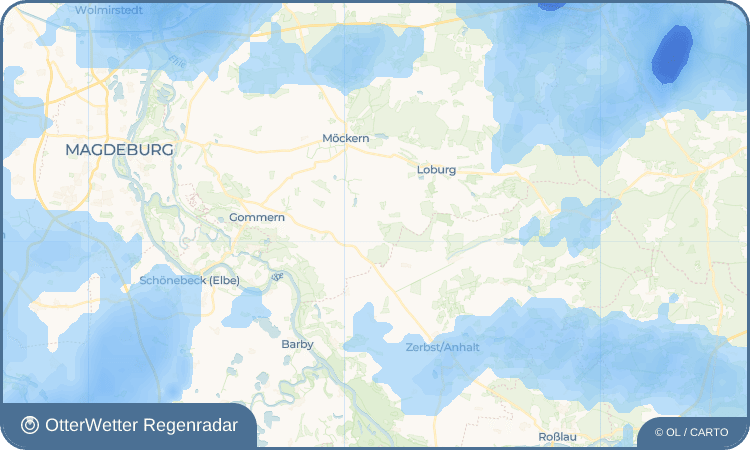 OtterWetter Regenradar-Widget Hohenlochau