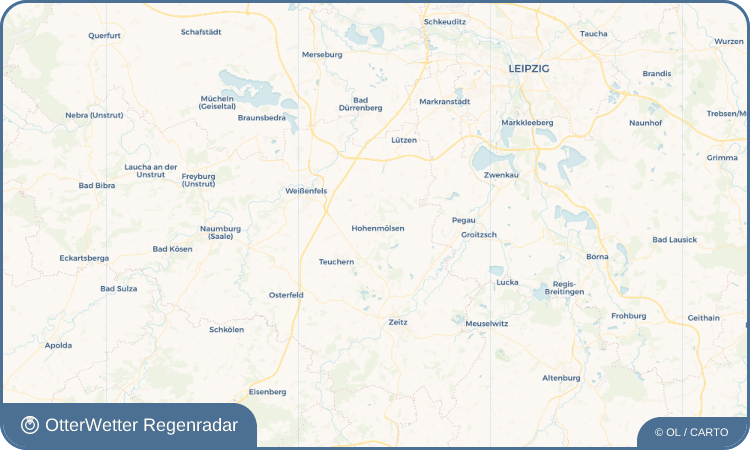 OtterWetter Regenradar-Widget Hohenmölsen