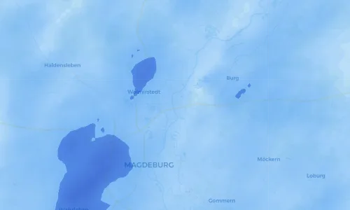 Regenradar Vorschaubild - Aktuelle Niederschläge in Hohenwarthe und Umgebung