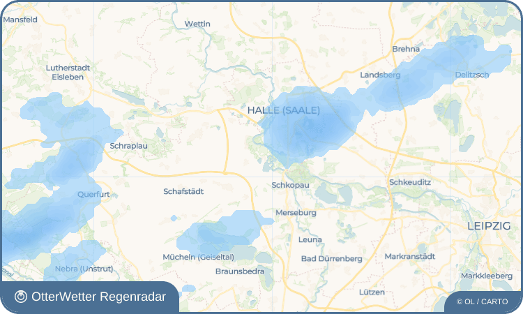 OtterWetter Regenradar-Widget Hohenweiden